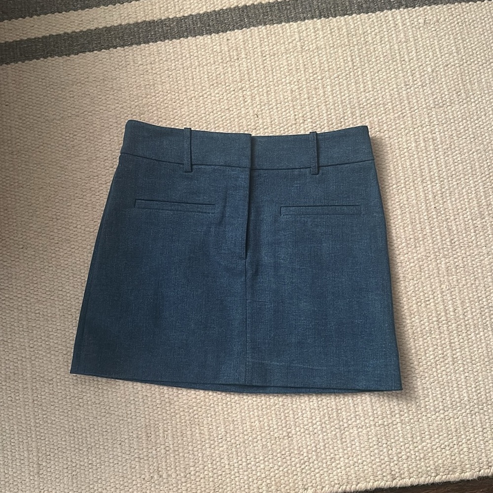 VERONICA BEARD Elara denim mini skirt - Picture 3 of 4